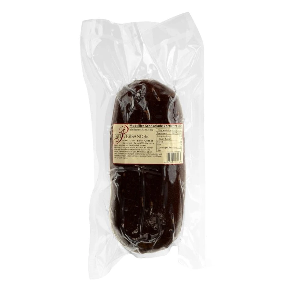 Modellier-Schokolade Zartbitter 600g â Bild 2