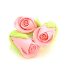 Zucker-Rosen Rosenknospen Rosa 3 Stück