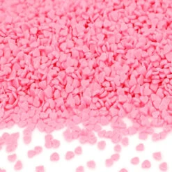 Streudekor Herzen Mini Rosa 70g