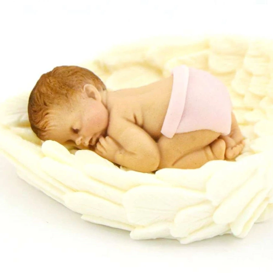 Fondant Baby Girl Auf FlĂŒgeln â Bild 2