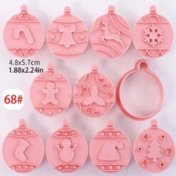 Ausstechset Kugeln Weihnachten