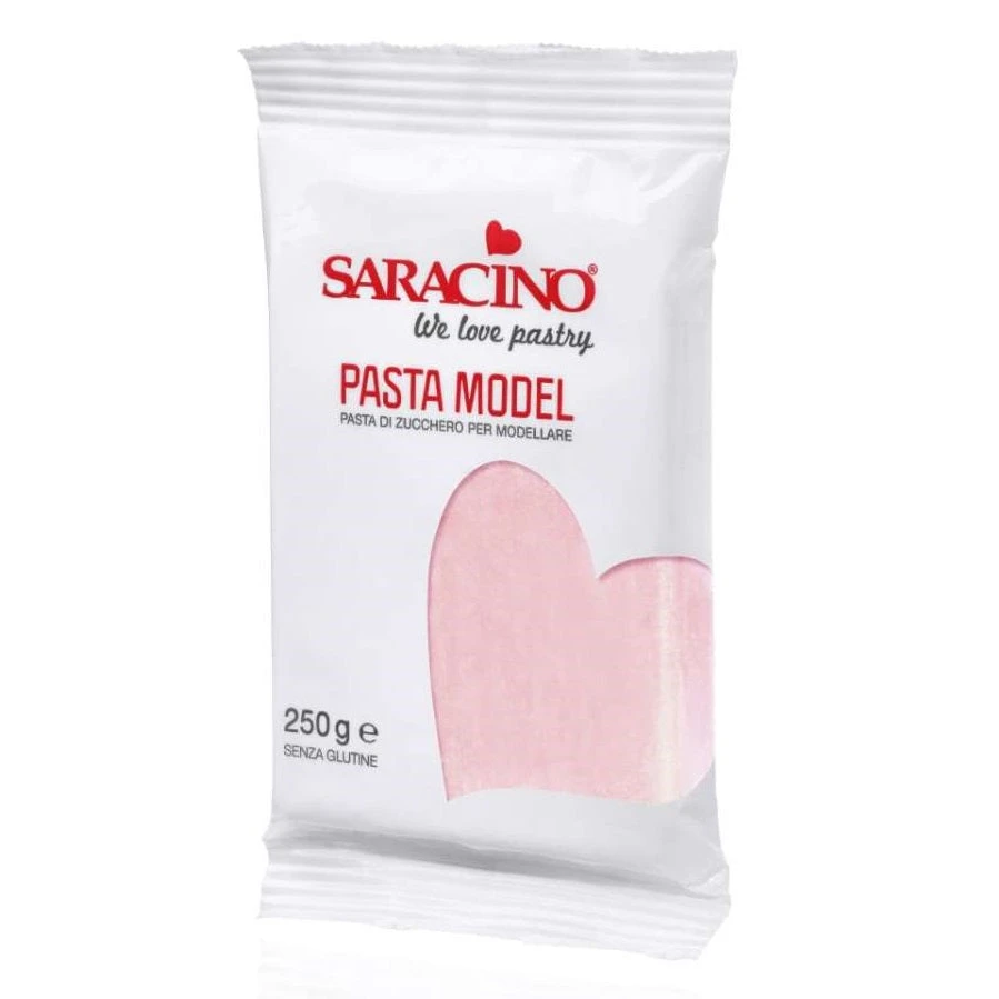 Saracino Modellierfondant Baby Rosa 250g