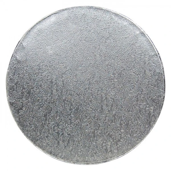 Cakeboard 25cm 12mm Silber Grapes