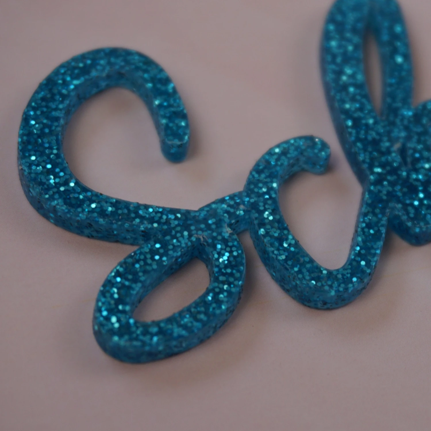 Schulkind Blau Glitzer â Bild 2