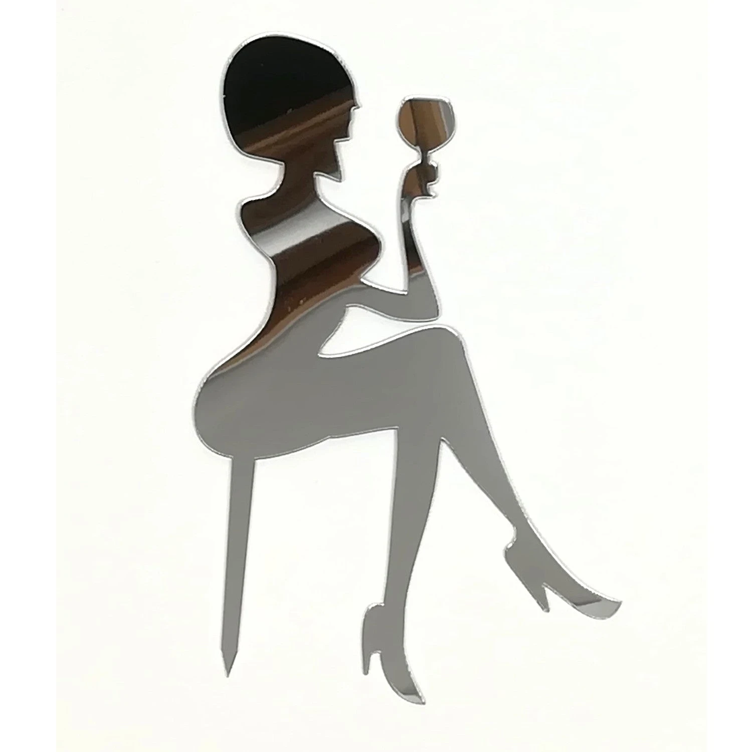 Sitzende Frau / Kuchenstecker â Bild 2