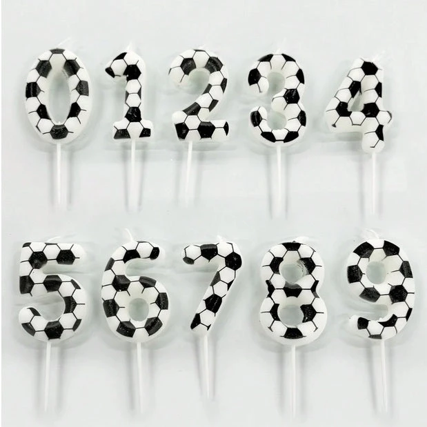 Kerzen In Fußballoptik