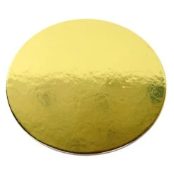 Cakecard Gold 15cm 3mm Stärke 5er Set