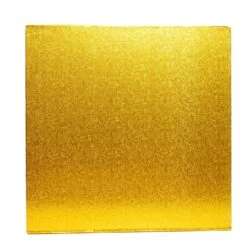 Cakeboard 35x35cm 12mm Gold