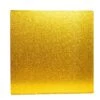Cakeboard 30x30 Cm 12mm Gold
