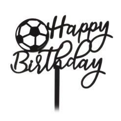 Happy Birthday Fußball – Mit Ball (zweifarbig)