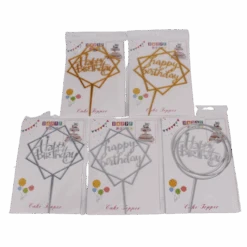 5x Happy Birthday Set