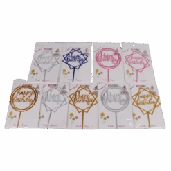 9x Happy Birthday Set