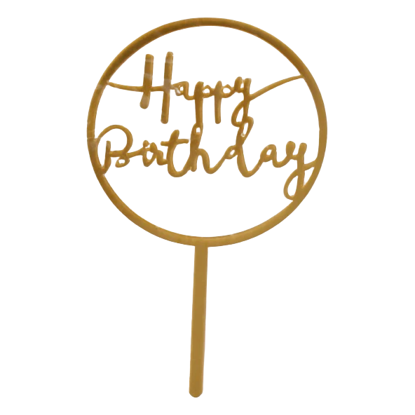 Happy Birthday Rund – Bild 3