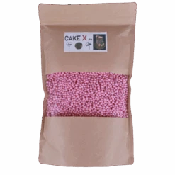 Zuckerperlen 4mm 100g Rosa