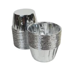 Muffinförmchen In Silber