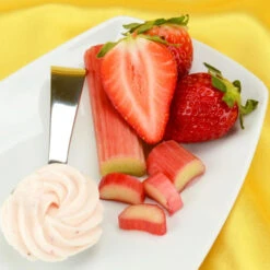 Sahnestand Rhabarber-Erdbeer 100g