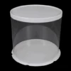 Tortenbox 26,5cm X 26,5cm X 31cm Transparent Rund