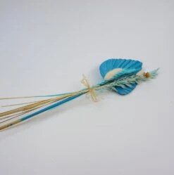 Trockenblume PalmblÀtter Blau