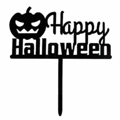Happy Halloween Kürbis Caketopper Kuchenstecker