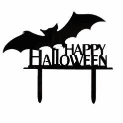 Happy Halloween Fledermaus Caketopper Kuchenstecker