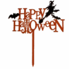 Happy Halloween Fledermaus Und Hexe Caketopper Kuchenstecker