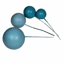 Deko Kugeln Set Hellblau ( 20 Stück )