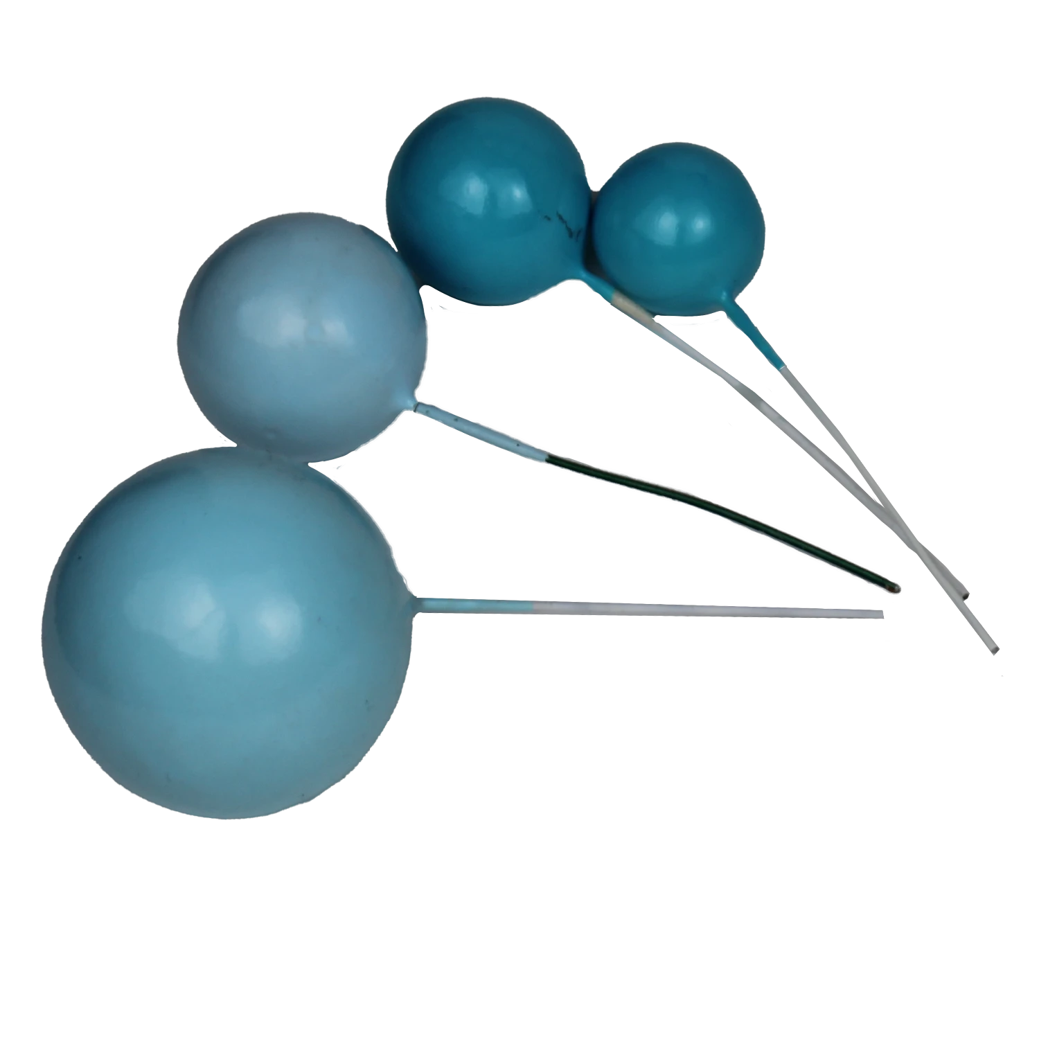 Deko Kugeln Set Hellblau ( 20 Stück )