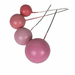Deko Kugeln Set Rosa ( 20 Stück )