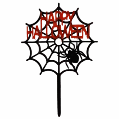 Halloween Spinnennetz Mit Spinne Caketopper Kuchenstecker