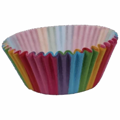 Regenbogen Muffinförmchen 100 Stück