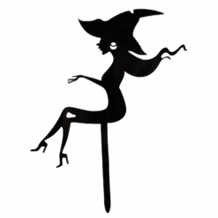 Halloween Hexe Caketopper Kuchenstecker