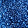 Zuckerperlen Metallic Blau Mix 3,4,5,7,10mm 100g
