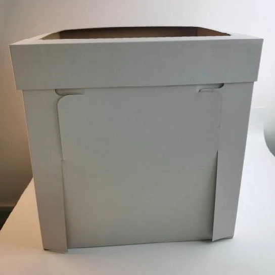 Tortenschachtel Weiß 35x35x40cm – Bild 3