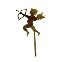 Amor Mit Pfeil / Kuchenstecker Gold