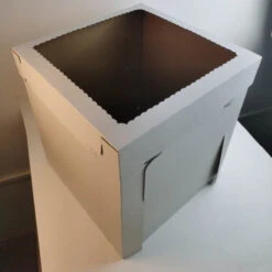 Tortenschachtel Weiß 25x25x40cm