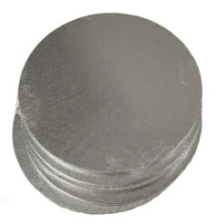 10x Cakeboards 35cm 4mm Stärke Silber