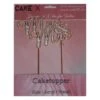 Mr&Mrs Caketopper Strass Gold Oder Silber