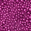 Zuckerperlen Metallic Fuchsia 3,5,7,10mm 100g