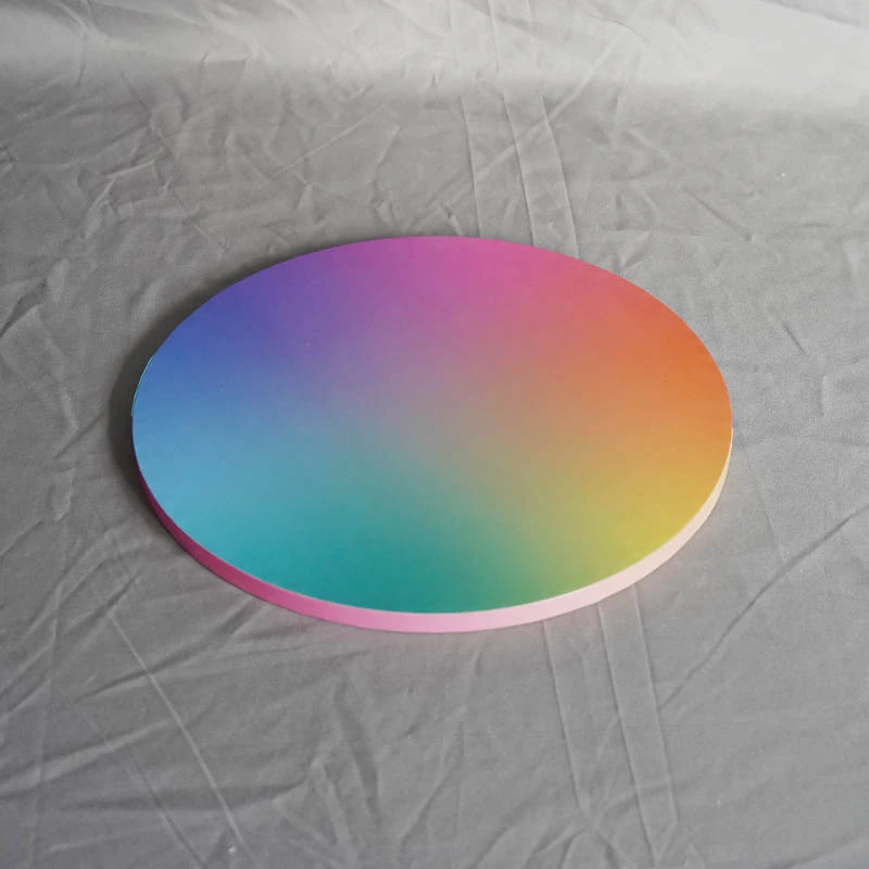 Cakeboard 25cm 12mm In Regenbogenfarben Bunt