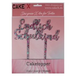 Endlich Schulkind Pink Gepunktet