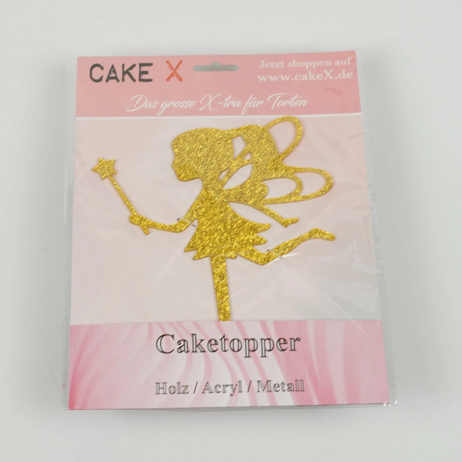 Fee Kuchenstecker In GroĂ Glitzer Gold