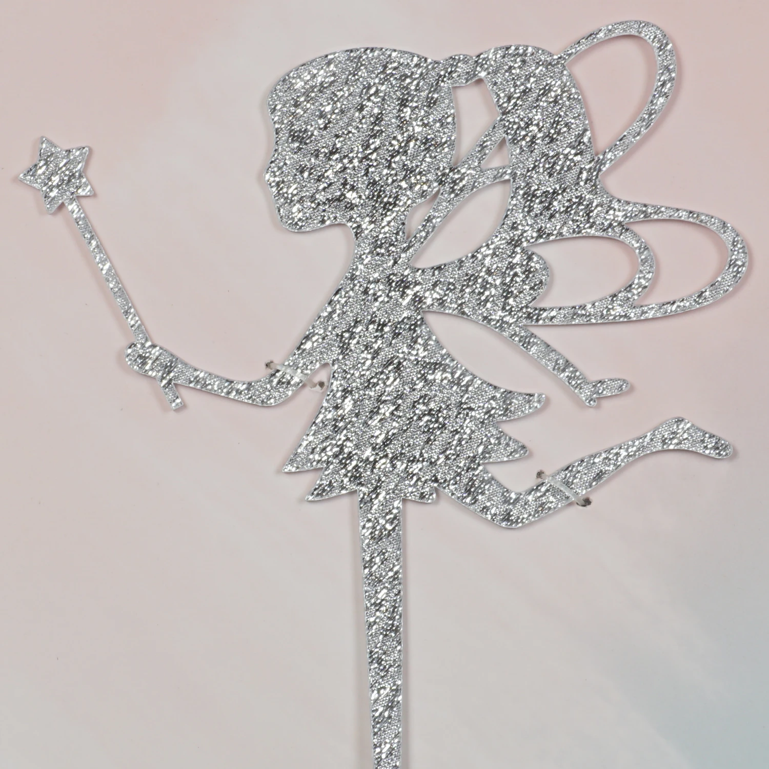 Fee Kuchenstecker In GroĂ Glitzer Silber â Bild 3