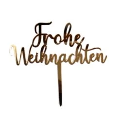 Frohe Weihnachten / Kuchenstecker
