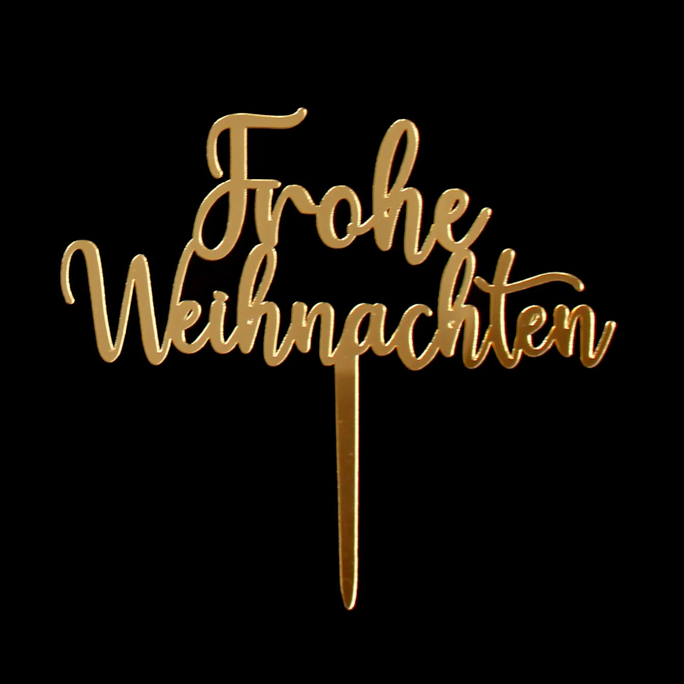 Frohe Weihnachten / Kuchenstecker â Bild 2