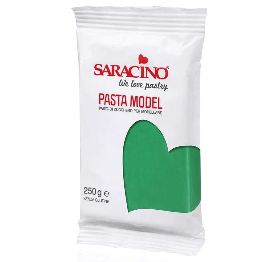 Saracino Modellierfondant Grün 250g