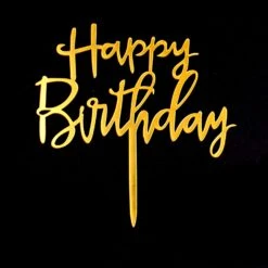 Happy Birthday / Kuchenstecker (klein)