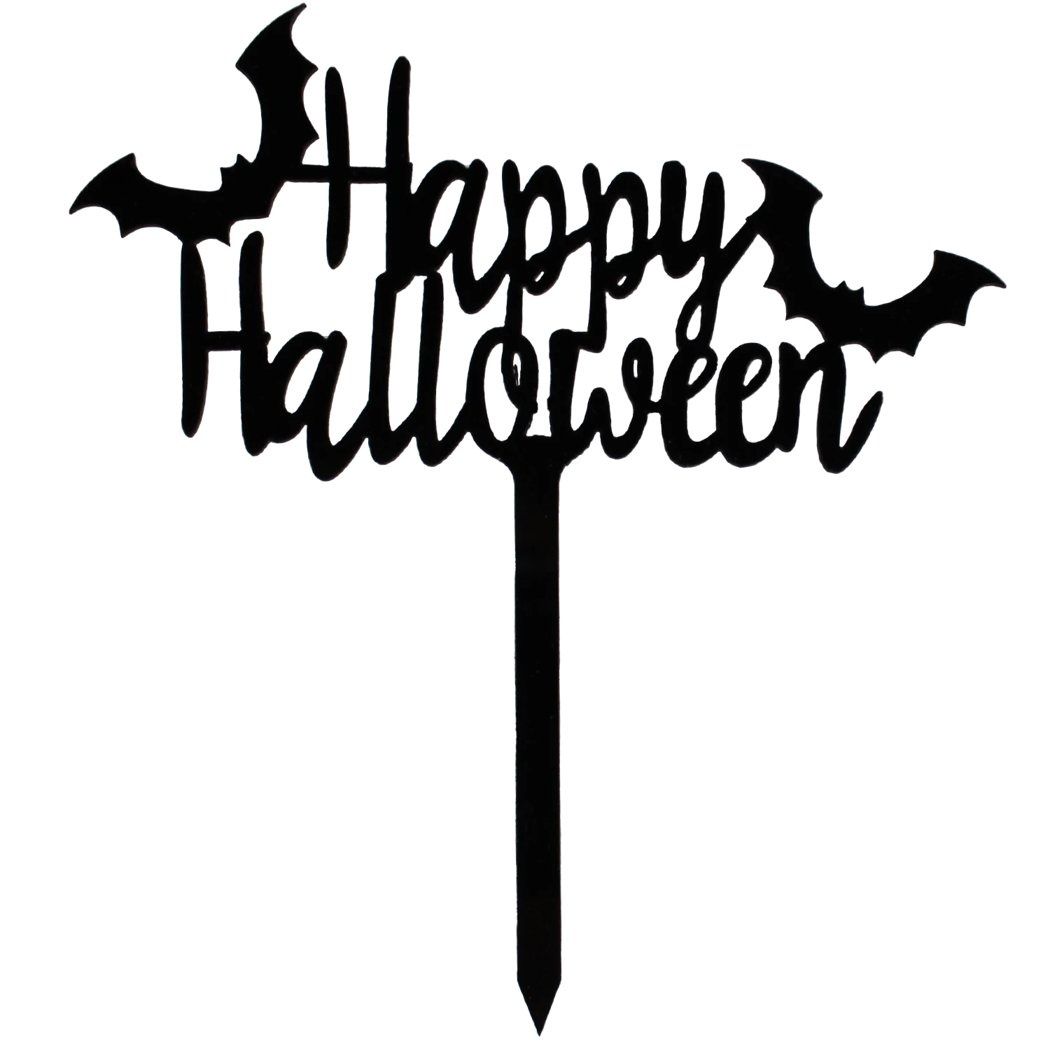 Halloween Mit 2 Fledermäusen Caketopper Kuchenstecker