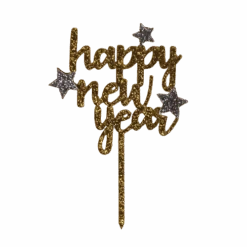 Happy New Year Mit Sternen