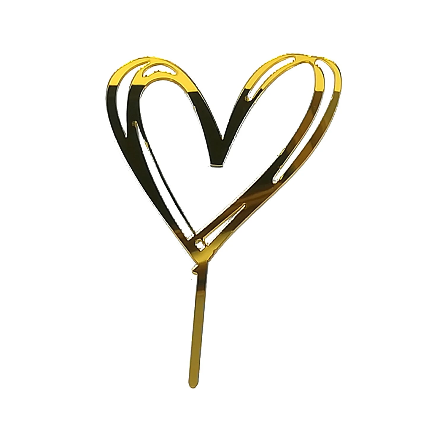 Doppelherz Liebe / Kuchenstecker – Bild 4