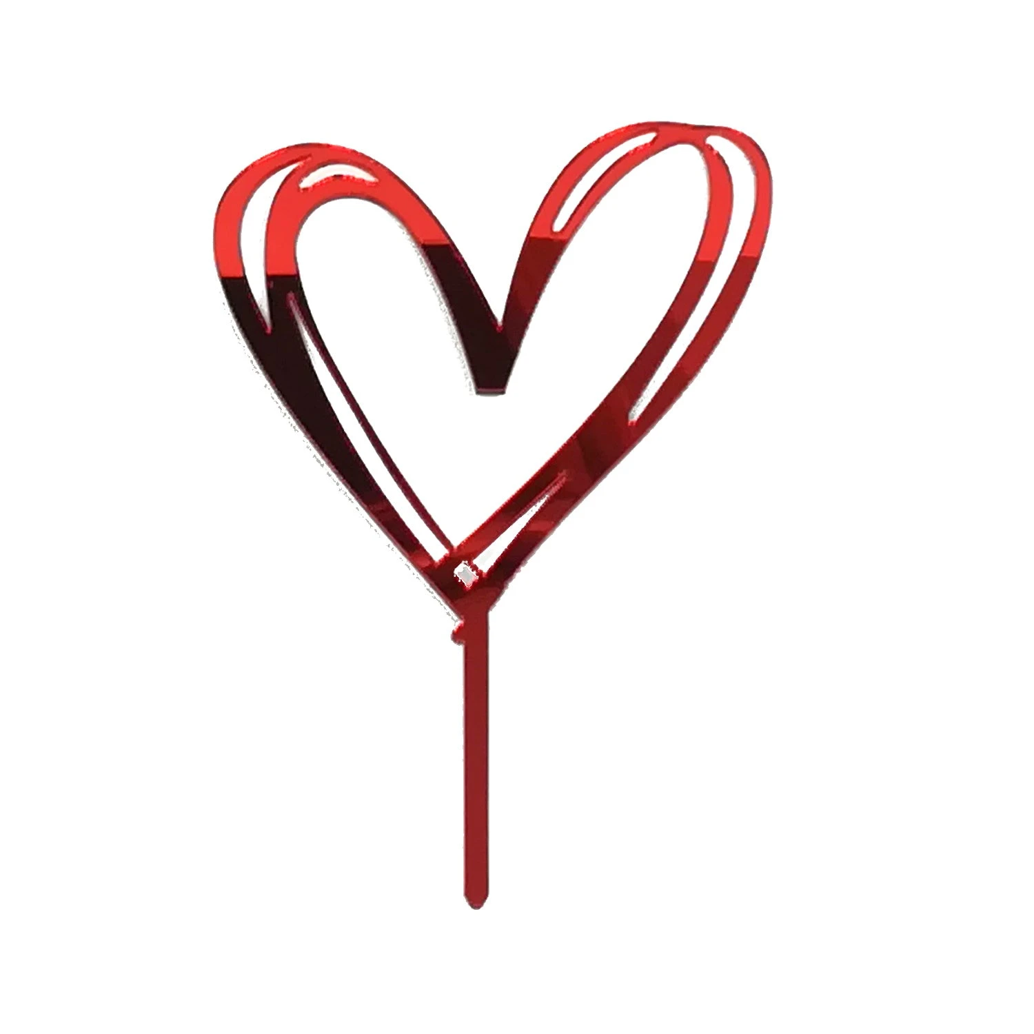 Doppelherz Liebe / Kuchenstecker